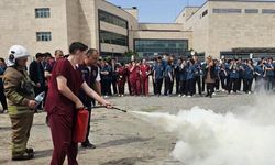 Dörtyol Devlet Hastanesi'nde yangın güvenliği eğitimi