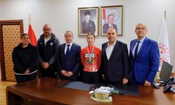 Dünya Şampiyonası yolcusu Tunçel için Akhisar'da ziyaret trafiği