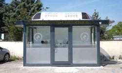 Düzce'de 7. akıllı durak hastane önüne konuldu