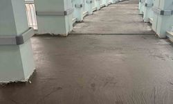 Düzce'de hijyenik ortam için zeminler yenileniyor