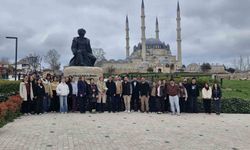 Edirne'de genç mimar adayları Mimar Sinan'ın izinde