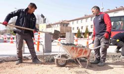 Emniyet kavşağı yenileniyor