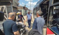 Engelli vatandaş belediye otobüsüne polis eşliğinde binebildi