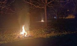 Erzincan'da don nöbeti: Üreticiler sabaha kadar ateş yaktı