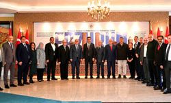 Erzurum Kent Konseyi'nden Vali Aydın Baruş'a ziyaret