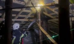 Erzurum'da korkutan yangın