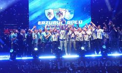 Erzurumspor FK şampiyonluk kupasını aldı