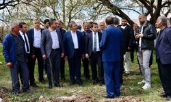 Esenbey'de 45 mahalleye hizmet verecek sağlık ocağında ilk kazma vuruldu