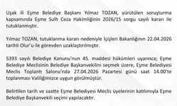 Eşme Belediye Başkanvekili 27 Nisan'da belirlenecek