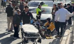 Fatih'te yolun karşısına geçmeye çalışan yaşlı kadına otomobil çarptı