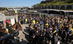 Fenerbahçe taraftarı, RAMS Park'a ulaştı