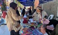 Gölcük'te el emeği ürünler şölende sergileniyor