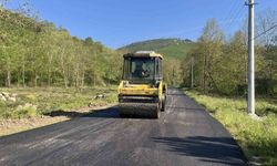 Gölyaka'da 2,7 kilometrelik sıcak asfalt çalışması tamamlandı