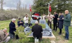 Görevi esnasında öldürülen veteriner hekim, kabri başında meslektaşları tarafından anıldı