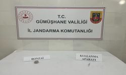 Gümüşhane'de uyuşturucu operasyonunda 1 şüpheli yakalandı