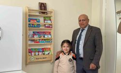 'Her Ev Kütüphane Olsun' Projesiyle 170 öğrencinin evine kütüphane