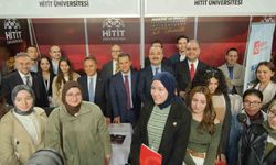 Hitit Üniversitesi standına OKAF'ta yoğun ilgi