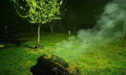 Iğdır'da çiftçiler meyve ağaçlarını dumanlama yöntemi ile soğuktan korudu