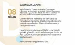 İspir'de korkutan heyelan: 2 konut tahliye edildi