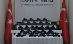 İstanbul'da kaçak silah operasyonu: 91 tabanca ele geçirildi