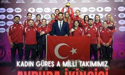 Kadın Güreş Milli Takımı, Avrupa ikincisi