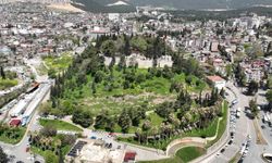 Kahramanmaraş Kalesi'nde restorasyon çalışmaları sürüyor