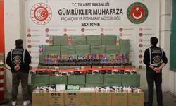 Kapıkule'de 33 milyon liralık kaçak eşya ele geçirildi