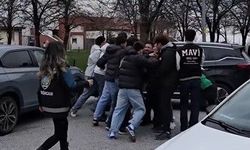 Kavga ihbarına giden polisler pastayla karşılandı