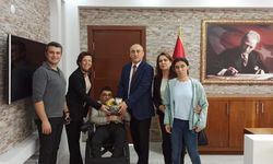 Kaymakam İlhan engellileri ağırladı