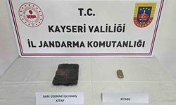 Kayseri'de tarihi eser operasyonu