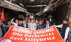 Kemeraltı esnafı otopark sorunu nedeniyle kepenk kapattı