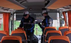 Kırklareli'de okul servislerine yönelik denetim