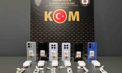 Kırşehir'de kaçak cep telefonu operasyonu