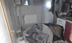 Kovancılar'da korkutan yangın