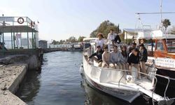 Köyceğiz Gölü'nde incelemelerde bulunuldu