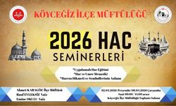 Köyceğizli hacı adaylarına seminer verilecek