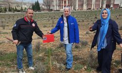 Kütahya'da şehit itfaiye eri anısına fidan dikildi