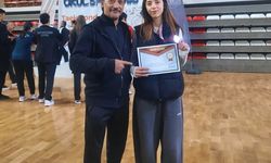 Kütahyalı sporcu Güllüzar Nas Türkiye ikincisi oldu