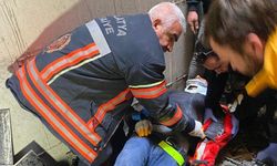 Malatya'da asansör boşluğuna düşen işçi yaralandı