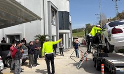 Mersin'de trafik güvenliği için sürücülere uygulamalı eğitim