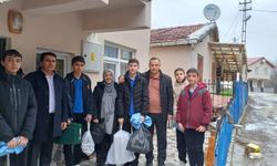 Meslek lisesi öğrencilerinden gönüllere dokunan davranış