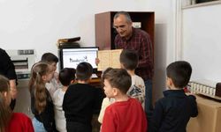 Minik öğrenciler Kütüphane Haftası'nda kitaplarla buluştu