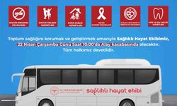 Mobil sağlık hizmetleri alay kasabasında vatandaşlara sağlık hizmeti verecek