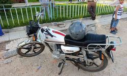 Motosikletle bisikletin çarpıştığı kazada 2 kişi yaralandı