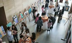 MTK Koleji öğrencilerinin eserleri görücüye çıktı