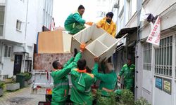 Osmangazi'de çöp eve müdahale