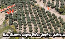 Osmaniye'de kaçak kazı yapan 6 kişi dronla yakalandı