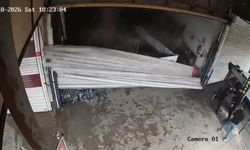 Otomatik kepengin tek darbeyle düştüğü anlar kamerada