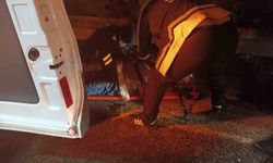 Otomobilin çarptığı yaya ağır yaralandı