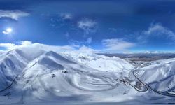 Palandöken beyaz örtüsü ile hayran bıraktı